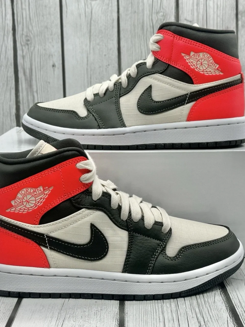 Air Jordan 1 Mid SE Light Orewood Brown DQ6078-100